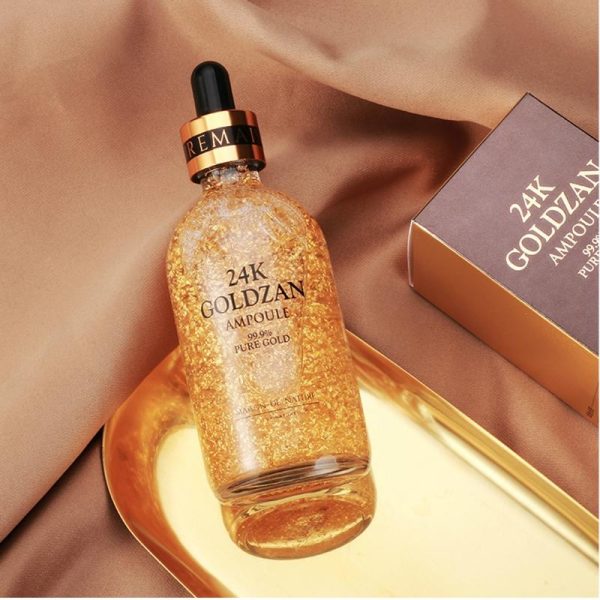 24K Goldzan Ampoule Serum – Whitening, Hydrating & Skin-Nourishing (100ml)