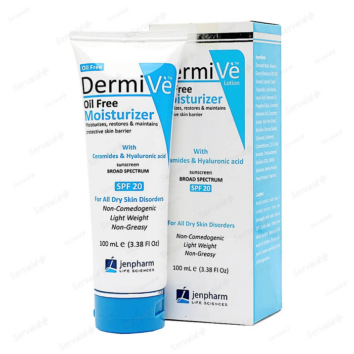 Dermive Oil-Free Moisturizer – Ultimate Skin Hydration | Best Oil-Free Formula for Healthy Glow