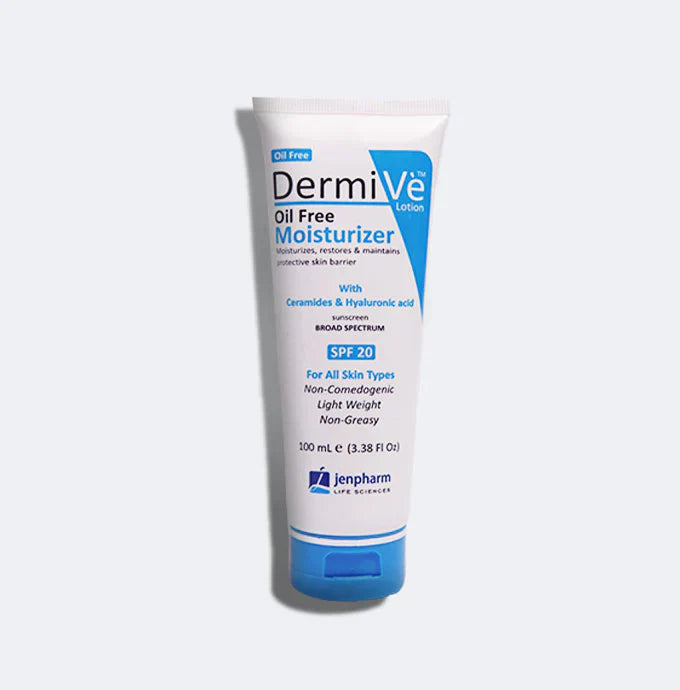 Dermive Oil-Free Moisturizer – Ultimate Skin Hydration | Best Oil-Free Formula for Healthy Glow