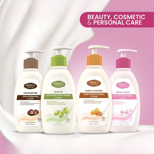 Hiba’s Perfect White Daily Moisturizing Lotion (300ml)