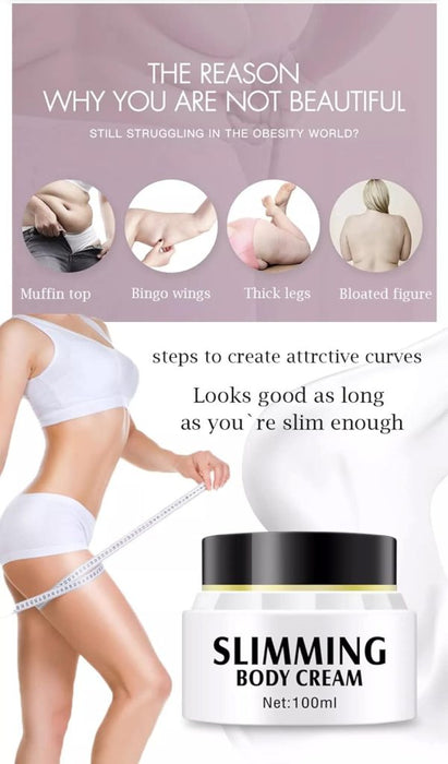 Aichun Beauty Slimming Cream – Fat Burn & Firming (100ml)
