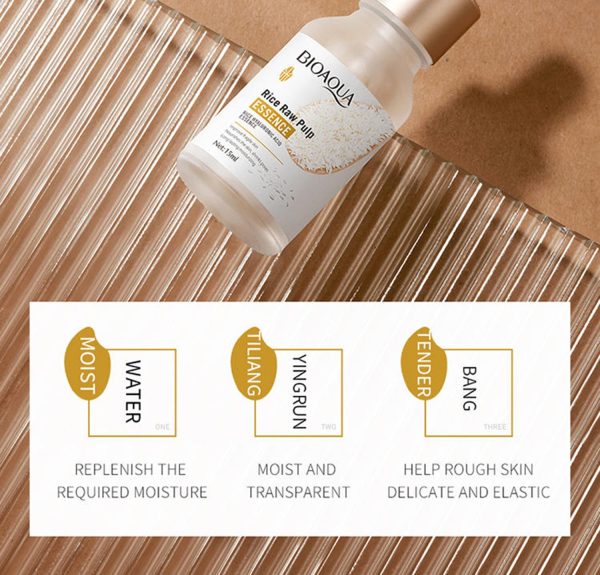 Bioaqua Rice Serum – Hydrating & Anti-Aging (15ml)