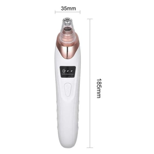 Face Vacuum Blackhead Remover Pore Cleaner | Electric Deep Cleansing Tool For Nose & Face