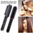 2-in-1 Hair Straightener & Curling Brush - Professional Styling Tool for Women (Random Color)