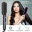 2-in-1 Hair Straightener & Curling Brush - Professional Styling Tool for Women (Random Color)