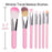 Hello Kitty Makeup Brush Set (pack Of 7)