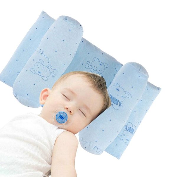 Baby Head Shaping Pillow – Soft, Breathable & Adjustable