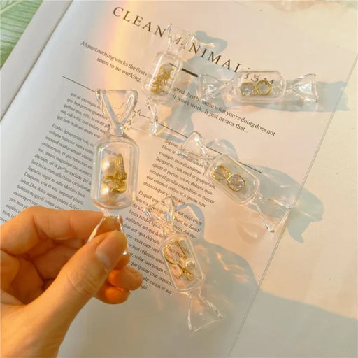 Transparent Candy Shape Box | Mini Plastic Box Rings Earrings, Jewelry Storage Organizer